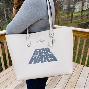 Coach x Star Wars Leather Town Tote